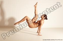 Modern Aerobic reference poses of Estera